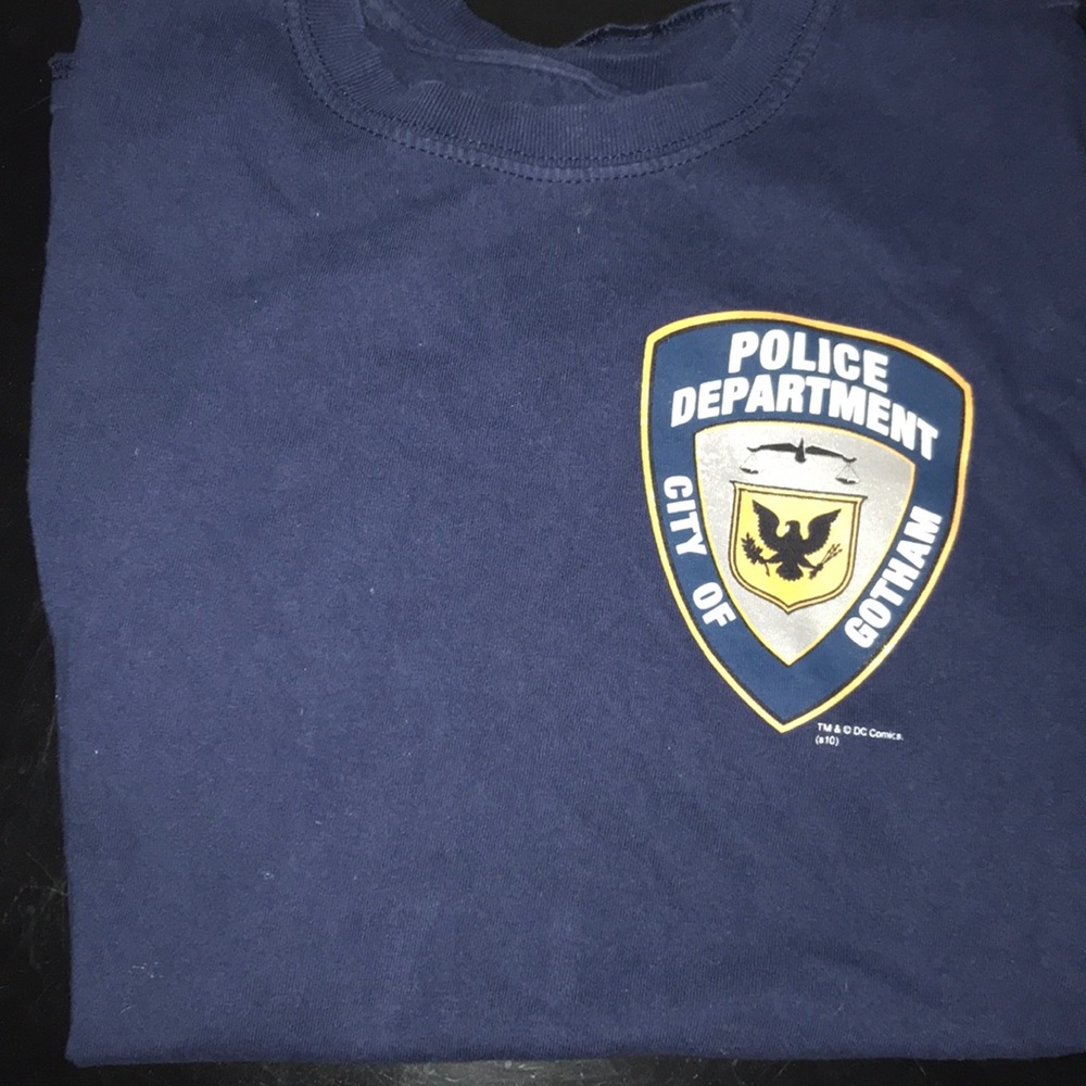Gotham city police shirt